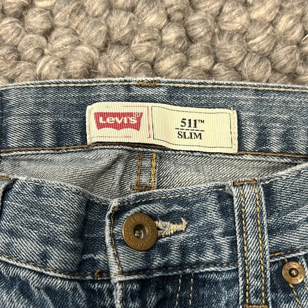 Levi’s Men 511 Slim Light Wash Jeans Size 29